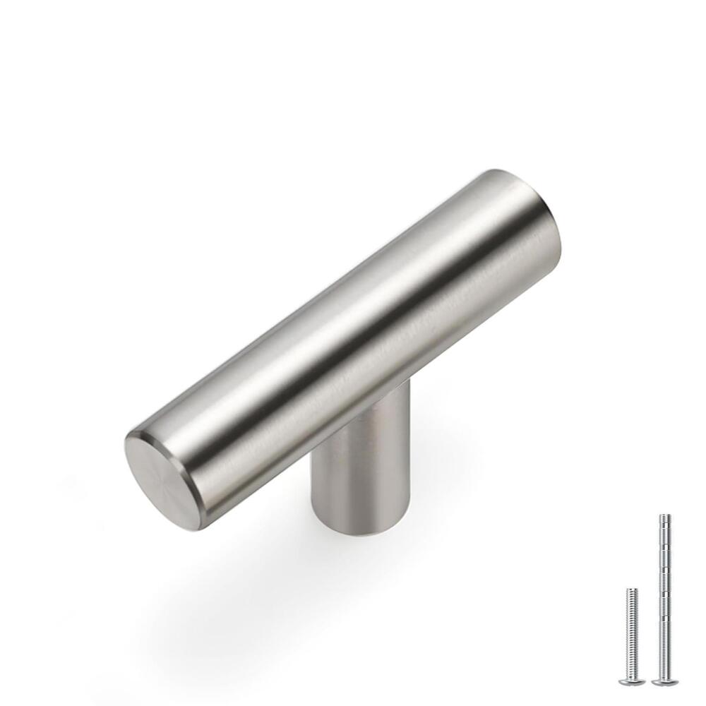 homdiy 20Pack Cabinet Knobs Brushed Nickel Drawer Knobs - 2in Overall Cabinet Do